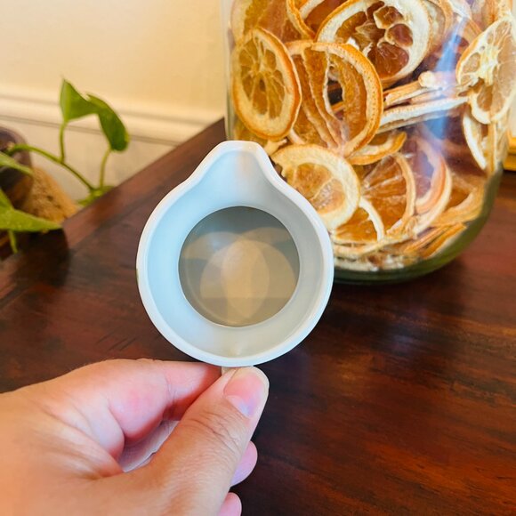 Vintage Creamer Floral Cottagecore Grannycore Tulips Bud Vase Farmhouse Cottage - Picture 5 of 6